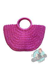 Straw Tiki Tote Bag - Various Colours