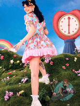 Hell Bunny Picnic Care Bear Mini Dress