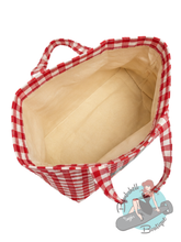 Suzie Bombshell Commemorative Gingham Tote Bag