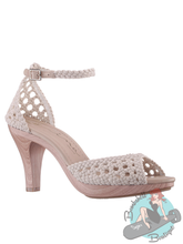 Nina Shoes Woven High-Heeled Sandals - Various Colours