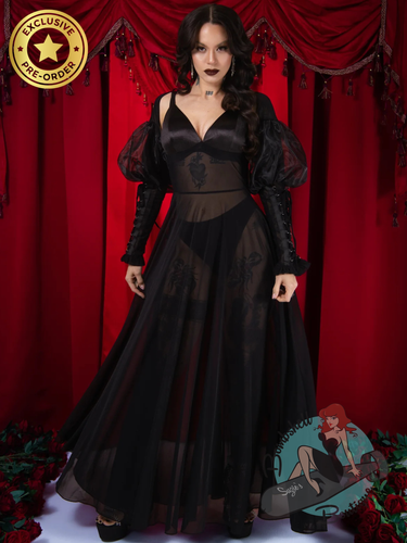Elle Rebel The Dauphine Puff Sleeve Gown - PREORDER