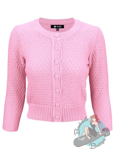 Cotton vintage style cardigan Mak Canada