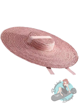 Wide Brim Straw Sun Hat - Various Colours