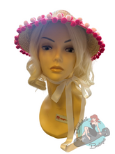 Straw Tiki Sun Hat