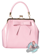 Banned Retro Vintage Kisslock Handbag - Various Colours