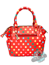 Vintage Red Polka Dot Handbag