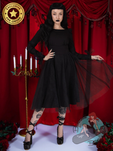 Elle Rebel Black Swan Tulle Dress - PREORDER