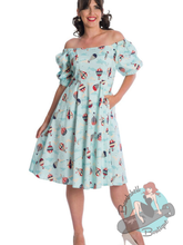 Banned Retro Vintage Globe Swing Dress