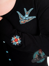 Banned Retro Hybrid Tattoo Swallow Cardigan