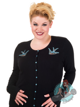 Banned Retro Hybrid Tattoo Swallow Cardigan