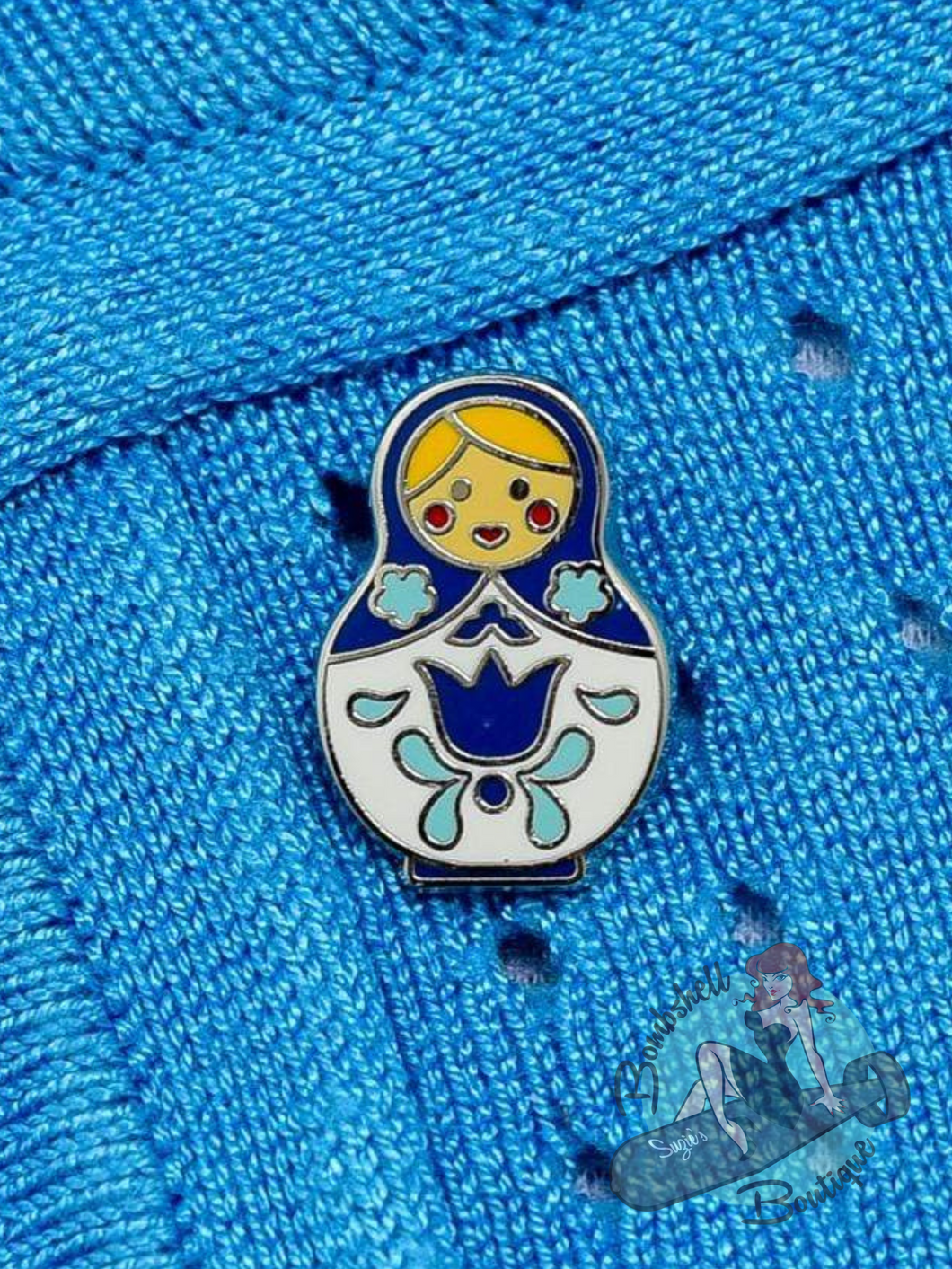 Erstwilder Matryoshka Memories Enamel Pin Suzie s Bombshell Boutique