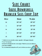 Bombshell Class 🧨 Brawler Sass Crop Top