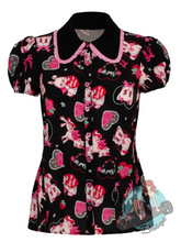 Hell Bunny Not Into You Blouse