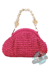 Raffia Clutch Bag - Various Colours