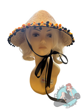 Straw Tiki Sun Hat