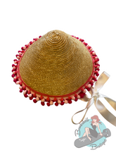 Straw Tiki Sun Hat
