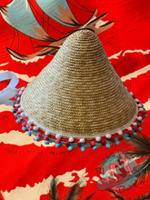 Straw Tiki Sun Hat