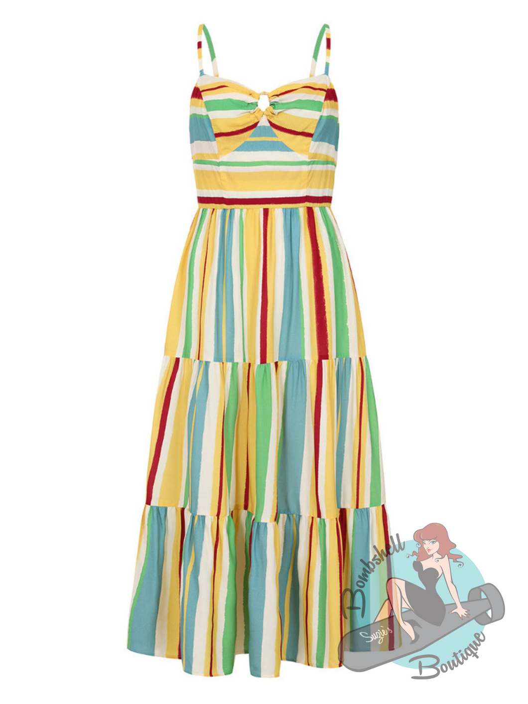 hell bunny maxi dress Hell Bunny Star Sign Maxi Dress