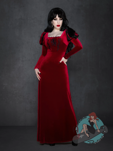 Katakomb The Howling Velvet Maxi Dress