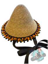 Straw Tiki Sun Hat