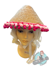 Straw Tiki Sun Hat