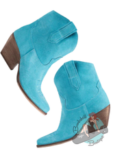 Kali Shoes Genuine Suede Leather Western Ankle Boots - Various Colours