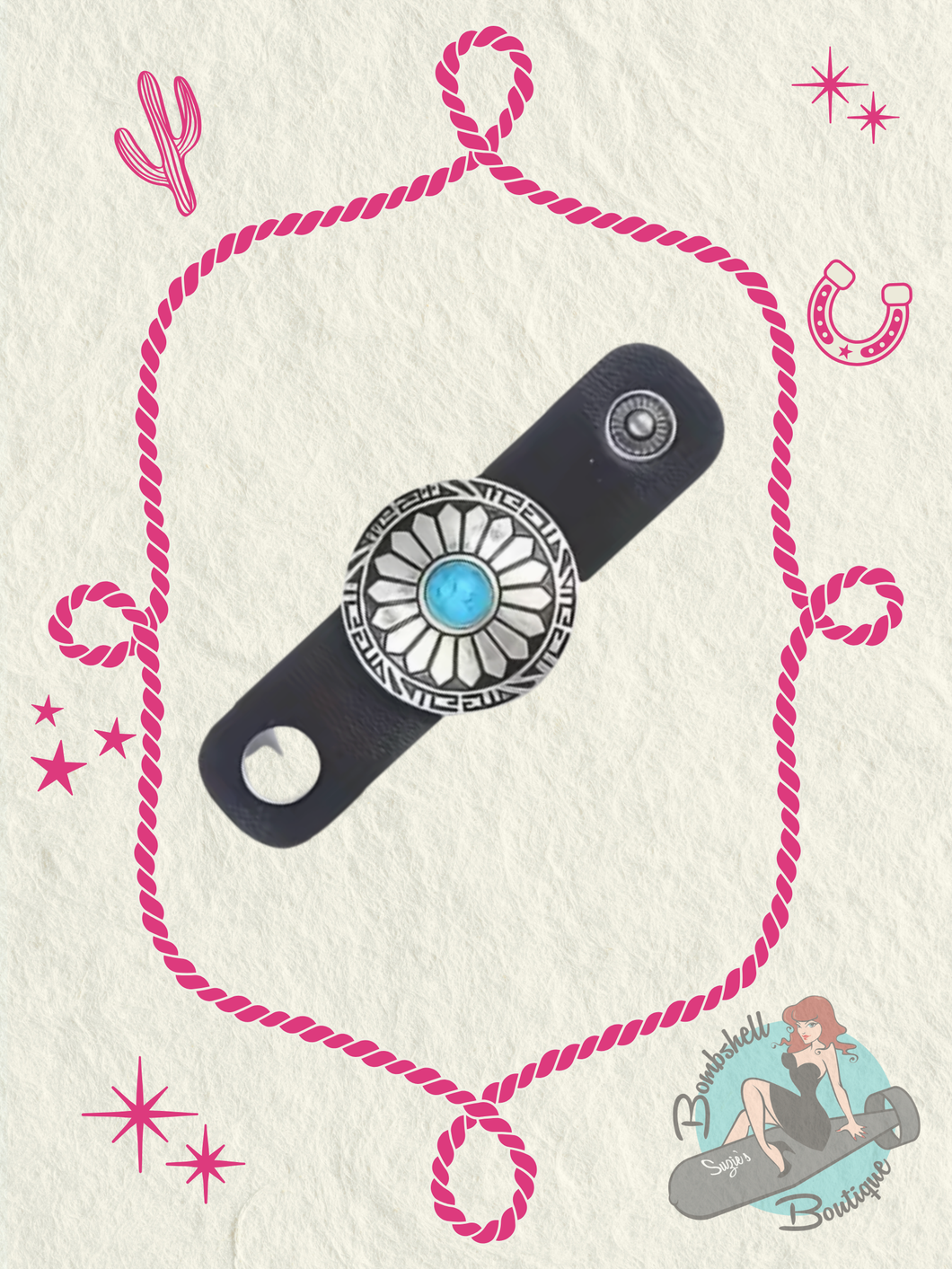 Vintage Western Scarf Fastener