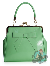 Banned Retro Vintage Kisslock Handbag - Various Colours