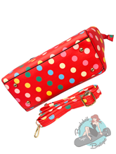 Vintage Red Polka Dot Handbag