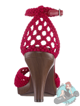 Nina Shoes Woven High-Heeled Sandals - Various Colours