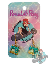 Bombshell Bling Vintage Sewing Machine Earrings - Various Colours