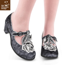 Chocolaticas® BLACK TUDOR Women's Mary Jane Pump 🎀ONLINE EXCLUSIVE🎀