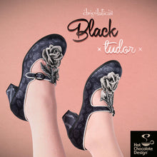 Chocolaticas® BLACK TUDOR Women's Mary Jane Pump 🎀ONLINE EXCLUSIVE🎀