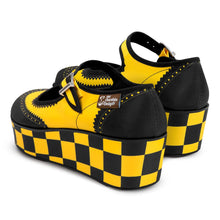 Chocolaticas® HAVANA CHECKERS YELLOW Women's Mary Jane Platform 🎀ONLINE EXCLUSIVE🎀