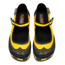 Chocolaticas® HAVANA CHECKERS YELLOW Women's Mary Jane Platform 🎀ONLINE EXCLUSIVE🎀