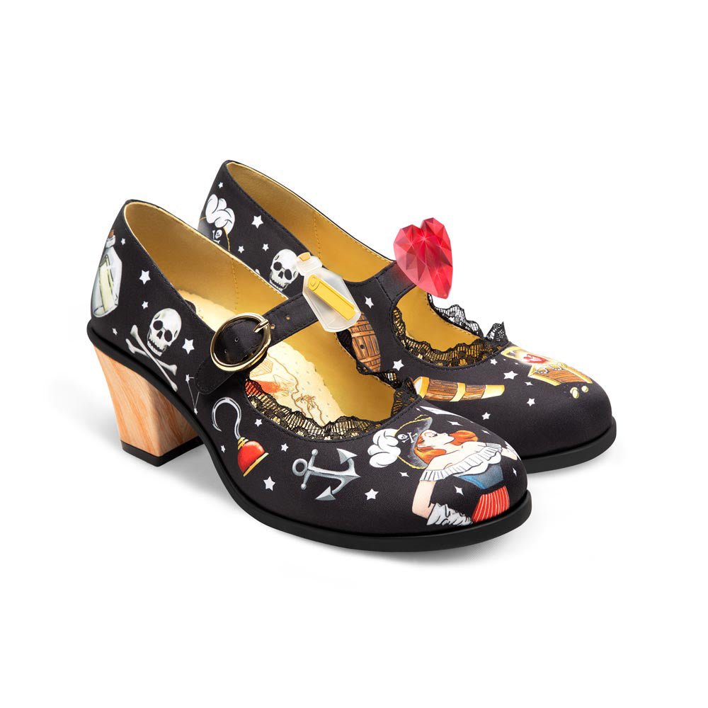 Chocolaticas® PIRATE Women's Mary Jane Pump 🎀ONLINE EXCLUSIVE🎀