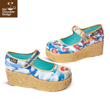 Chocolaticas® SACRED HEART Women's Mary Jane Platform 🎀ONLINE EXCLUSIVE🎀