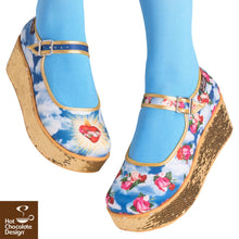 Chocolaticas® SACRED HEART Women's Mary Jane Platform 🎀ONLINE EXCLUSIVE🎀