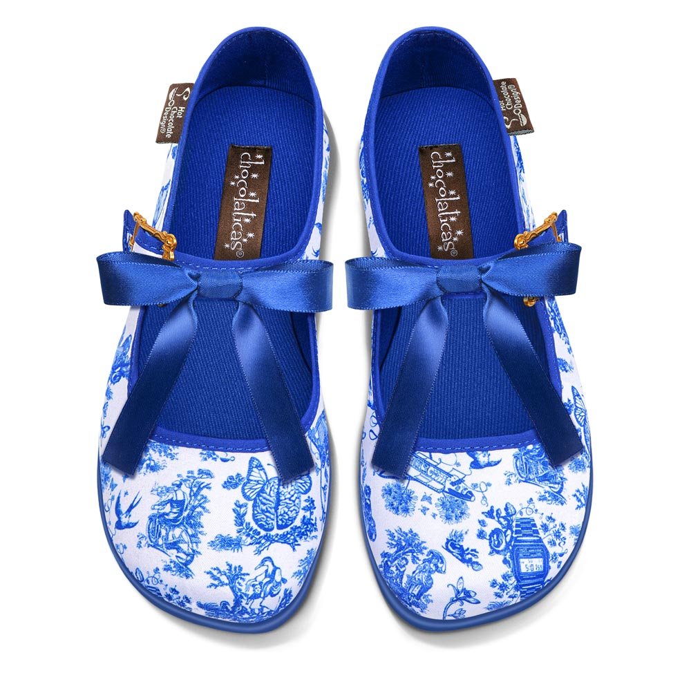 Chocolaticas® TOILES DE JOUY  Women's Mary Jane Flat 🎀ONLINE EXCLUSIVE🎀