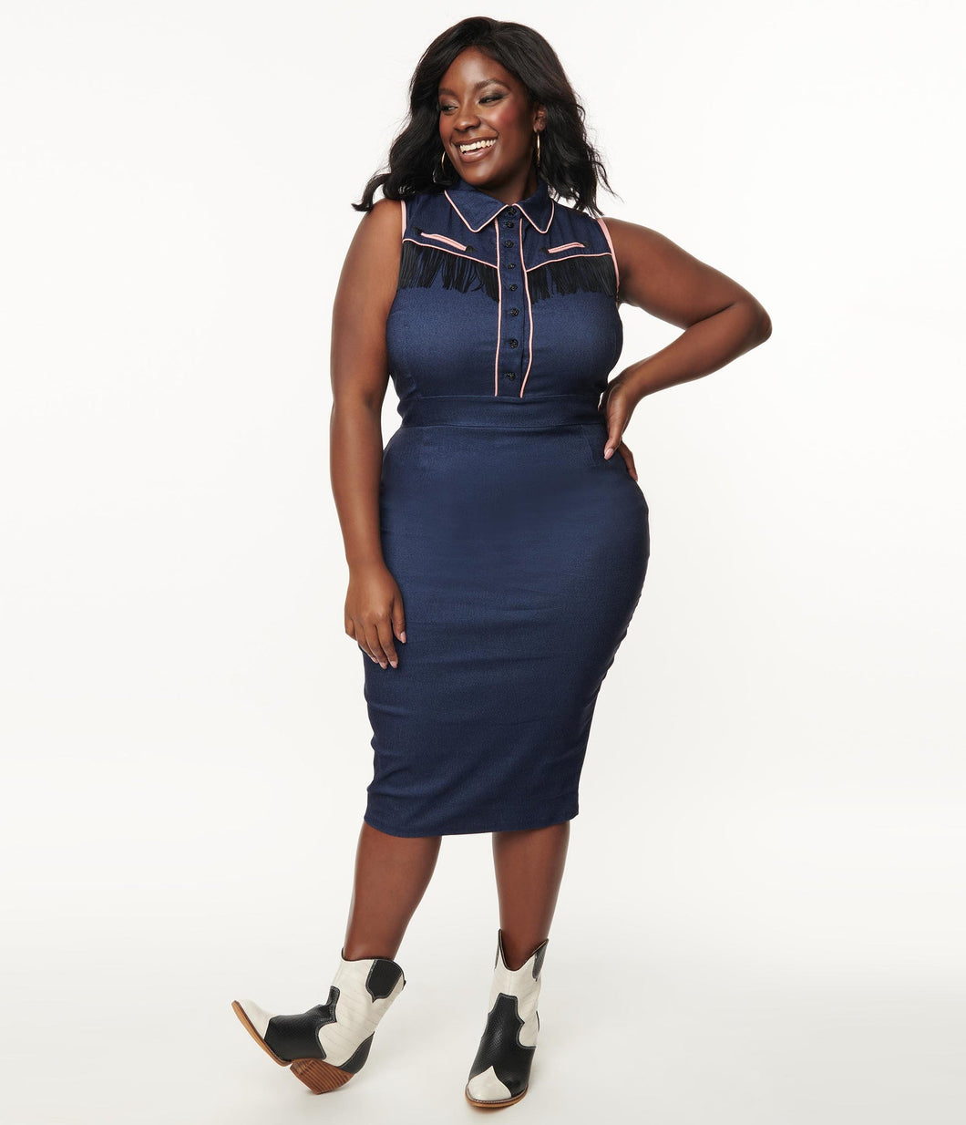denim wiggle dress Madison Denim Wiggle Dress Kitten D'Amour