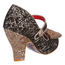 Irregular Choice Fancy That Shoes - Blk/Gold