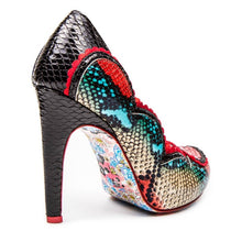Irregular Choice Dare You Shoes - Black/Red