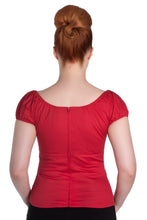 Hell Bunny Melissa Top in Red