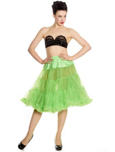 Hell Bunny Petticoat Monster Green Hell Bunny Canada fluffy soft bright green crinoline retro vintage pinup undergarments 40s 50s underwear for swing skirt Canadian Pin-Up Shop Suzie's Bombshell Boutique Port Dover