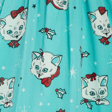 Sourpuss Christmas Kitties Cream Puff Dress