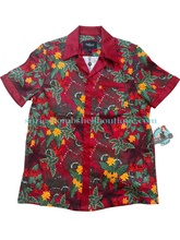 Collectif Tommy Jungle Floral Men's Shirt retro vintage rockabilly tiki greaser 1950s 50s bowling shirt menswear altfashion Canadian Pin-Up Shop Suzie's Bombshell Boutique