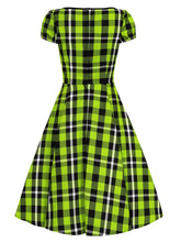 Collectif Mimi Frogs Breath Check Swing Dress